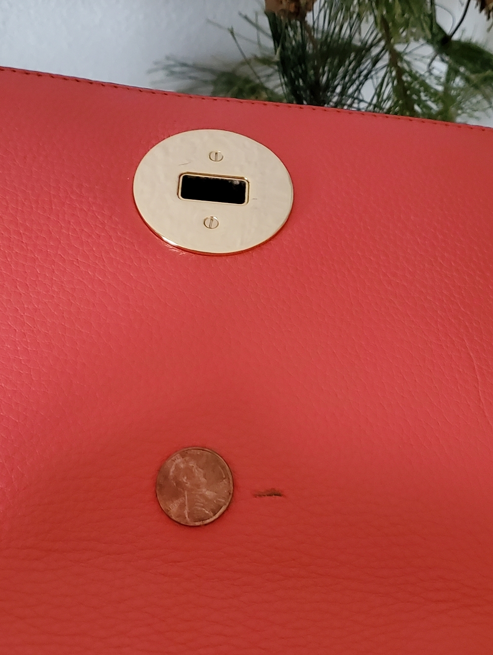 Tory Burch Mercer Adjustable Shoulder Bag Pink Ombre Gradient Dégradé Leather - Picture 14 of 16